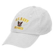 US Navy Retired Military Embroidered Washed Cap