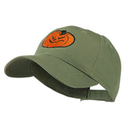 Halloween Evil Jack O Lantern Embroidered Cap