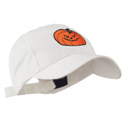 Halloween Evil Jack O Lantern Embroidered Cap