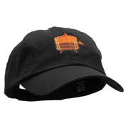 Beer Barrel Bin Embroidered Low Profile Dyed Cotton Twill Cap - Black OSFM