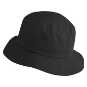 Michigan Sailboat Embroidered Unisex Cotton Twill Bucket Hat - Black M