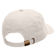 Chanterelle Mushroom Embroidered Washed Cap