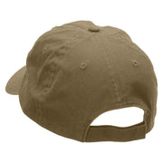 Beer Barrel Bin Embroidered Low Profile Dyed Cotton Twill Cap - Khaki OSFM