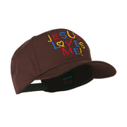 Jesus Loves Me Embroidered Cap