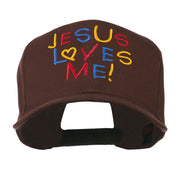 Jesus Loves Me Embroidered Cap