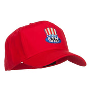 4th of July Top Hat Patched Cap