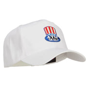 4th of July Top Hat Patched Cap