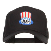 4th of July Top Hat Patched Cap