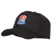 4th of July Top Hat Patched Cap