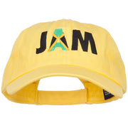 Jamaica JAM Flag Embroidered Low Profile Cap