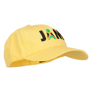 Jamaica JAM Flag Embroidered Low Profile Cap