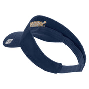 United States Marines Semper Fi Design Embroidered Cotton Twill Sun Visor