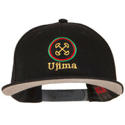 Ujima Kwanzaa Embroidered Superior Cotton Twill Flat Bill Snapback Prostyle Cap