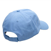 Rabbit Face Embroidered Low Profile Dyed Cotton Twill Cap