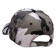 Singers Fun Embroidered Enzyme Washed Camo Cap - City OSFM