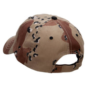 Singers Fun Embroidered Enzyme Washed Camo Cap - Desert OSFM