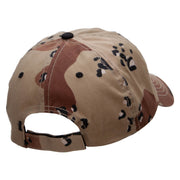 Singers Fun Embroidered Enzyme Washed Camo Cap - Desert OSFM