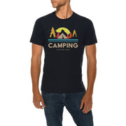 Camping Adventure Graphic Design Deluxe Jersey T-Shirt