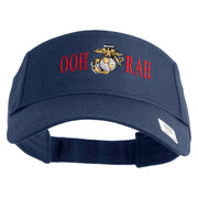 Ooh Rah Design Embroidered Cotton Twill Sun Visor - Navy OSFM