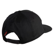 USAF Veteran Embroidered Solid Cotton Twill Cap - Black OSFM