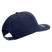 Licensed 17th Airborne Division Veteran Embroidered Solid Cotton Twill Pro Style Cap - Navy OSFM