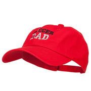 Soccer Dad Embroidered Unstructured Cotton Cap