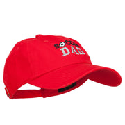 Soccer Dad Embroidered Unstructured Cotton Cap