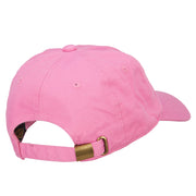 Dad of Girls Embroidered Unstructured Cotton Cap