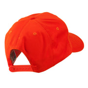 Halloween Jack O Lantern Face Embroidered Cap