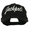 Jackpot Embroidered Washed Cap