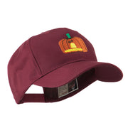 Halloween Jack O Lantern Pumpkin Embroidered Cap