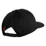 USAF Retired Embroidered Solid Cotton Twill Cap - Black OSFM