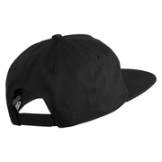 Yellowstone National Park Embroidered Cotton Flat Bill Cap - Black OSFM