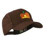 Halloween Jack O Lantern Pumpkin Embroidered Cap