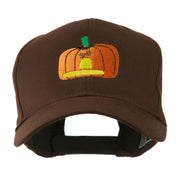 Halloween Jack O Lantern Pumpkin Embroidered Cap