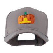 Halloween Jack O Lantern Pumpkin Embroidered Cap