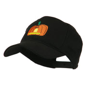 Halloween Jack O Lantern Pumpkin Embroidered Cap