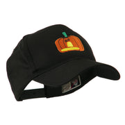 Halloween Jack O Lantern Pumpkin Embroidered Cap