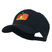 Halloween Jack O Lantern Pumpkin Embroidered Cap