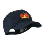 Halloween Jack O Lantern Pumpkin Embroidered Cap