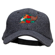 Cornucopia Embroidered Heather Polyester Low Profile Cap - Heather-Charcoal OSFM