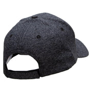 Cornucopia Embroidered Heather Polyester Low Profile Cap - Heather-Charcoal OSFM