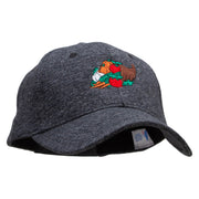 Cornucopia Embroidered Heather Polyester Low Profile Cap - Heather-Charcoal OSFM