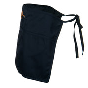 Running Cheetah Embroidered 3 Pockets Chef's Apron - Navy OSFM