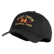 Grand Canyon National Park Embroidered Baseball Cap - Black OSFM
