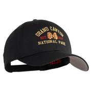 Grand Canyon National Park Embroidered Baseball Cap - Black OSFM
