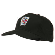 Pinochle Card Game Embroidered Cotton Twill Cap