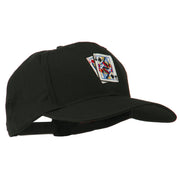 Pinochle Card Game Embroidered Cotton Twill Cap