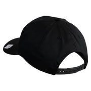 US Marine Corps Emblem Design Embroidered Solid Cotton Twill Pro Style Cap - Black OSFM