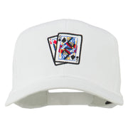 Pinochle Card Game Embroidered Cotton Twill Cap